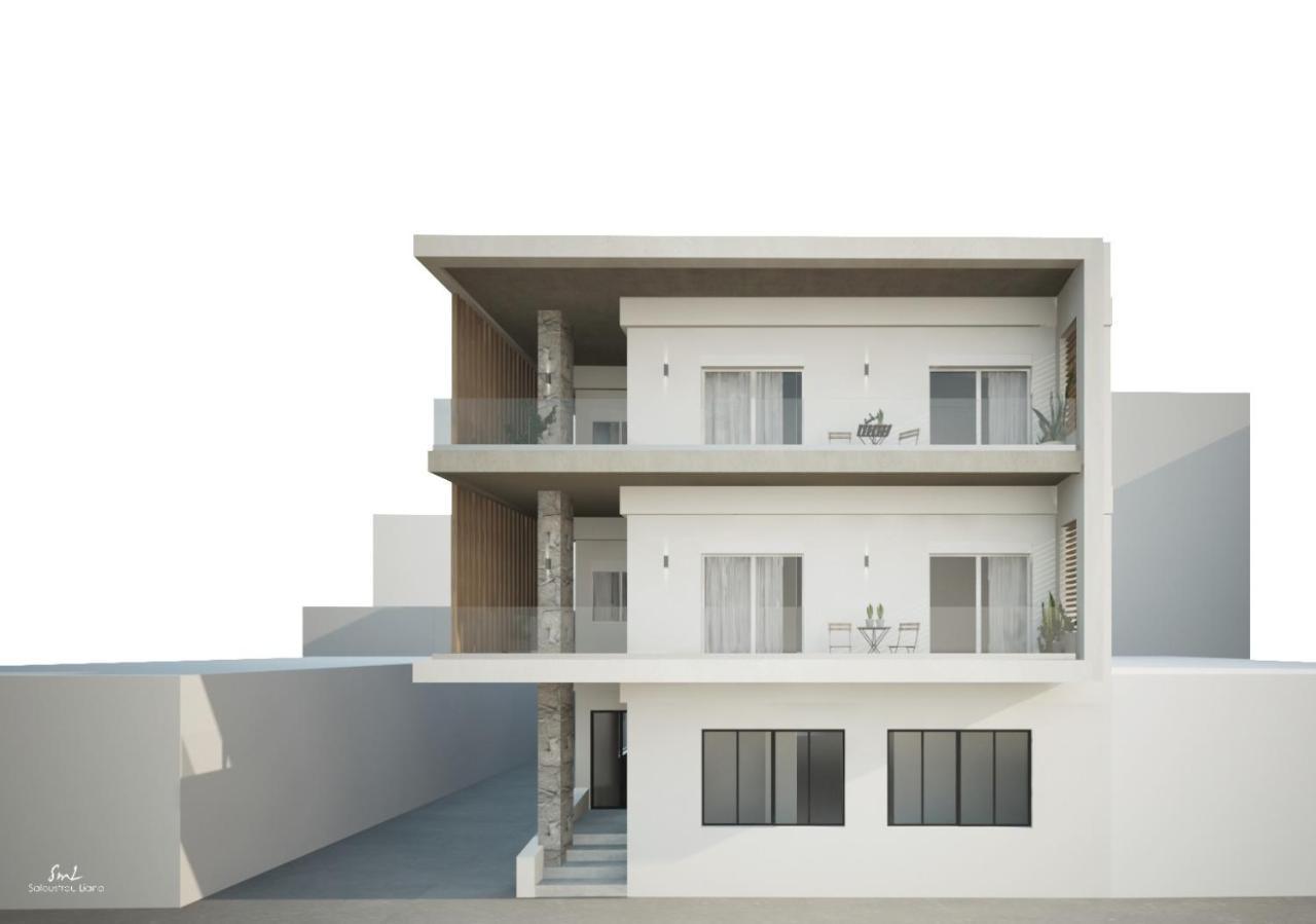 Khroma Luxury Suite 1 Beach Front Apartment Herszonisszosz Kültér fotó
