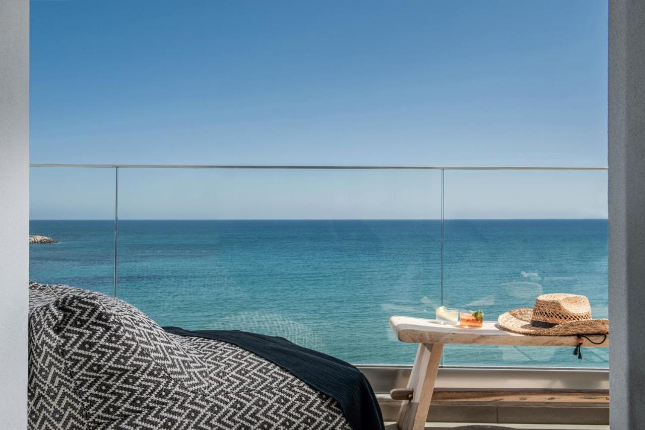 Khroma Luxury Suite 1 Beach Front Apartment Herszonisszosz Kültér fotó
